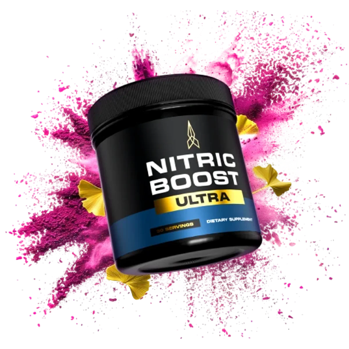 Nitric Boost Ultra Men's Wellness Relief Supplement — Front Label